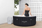 Inflatable Hot Tub Spa (71" x 26") | Portable Hot Tub with 2 Covers (1 Energy-Efficient Thermal Cover and 1 Standard Cover) | Fits Up to 2-4 Persons | Black