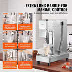 Ice Cream Blender 750W High Speed Mixer 1740 RPM 304 Stainless Steel New