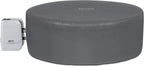 Inflatable Hot Tub Spa (71" x 26") | Portable Hot Tub with 2 Covers (1 Energy-Efficient Thermal Cover and 1 Standard Cover) | Fits Up to 2-4 Persons | Black