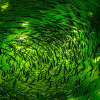 NS 500W LED Underwater Fishing Light 35,000 Lumen Night Fish Attracting Light IP68 Waterproof AC110V