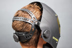 A50 Welding Helmet, Black, 3.93 x 2.36 in. (100 x 60 mm) Viewing Area.