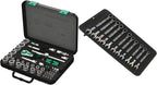5003594001 8100 SB 2 Zyklop 3/8" Metric Ratchet Set ( Piece of 43)