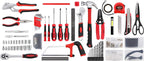Home Tool Set Kit - 286 PCS Home Auto Repair Tool Kit with Rolling Tool Box, Mechanic Tool Sets with 21V Max Cordless Power drill, Perfect for Homeowner, Diyer, Handyman