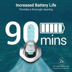 Cordless Robotic Pool Cleaner, Pool Vacuum with Dual-Drive Motors